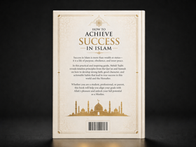 Book Back cover of 'How to Achieve Success in Islam' on a dark background